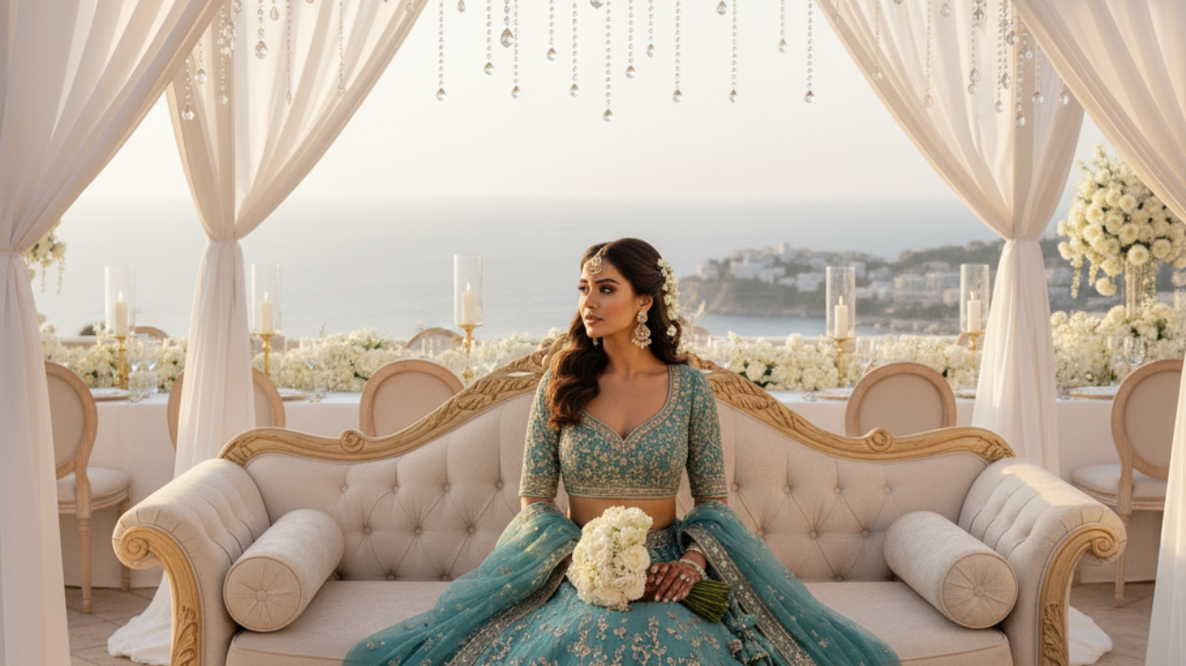 Hindu wedding, Hindu wedding hairstyle