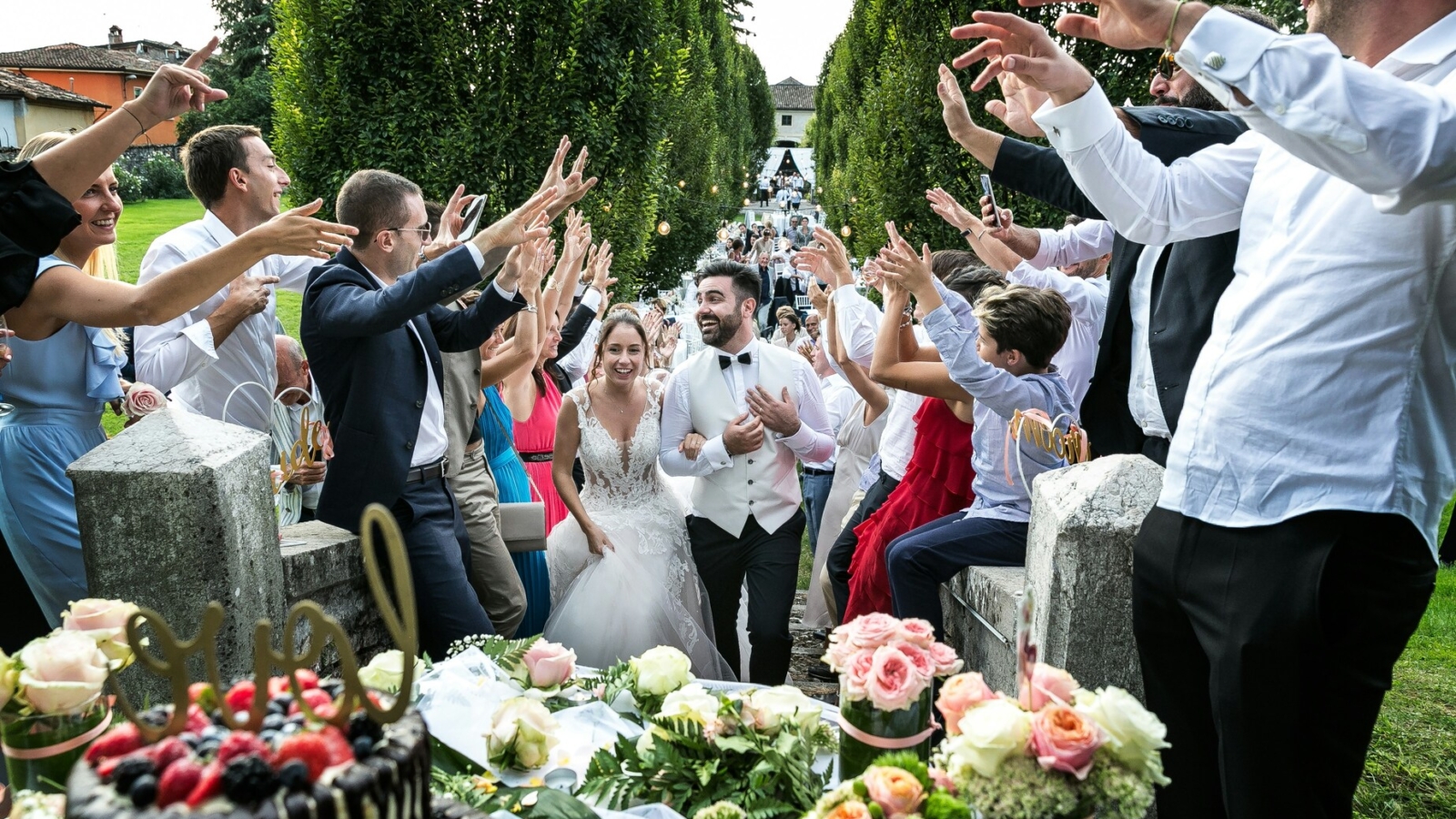 wedding guests