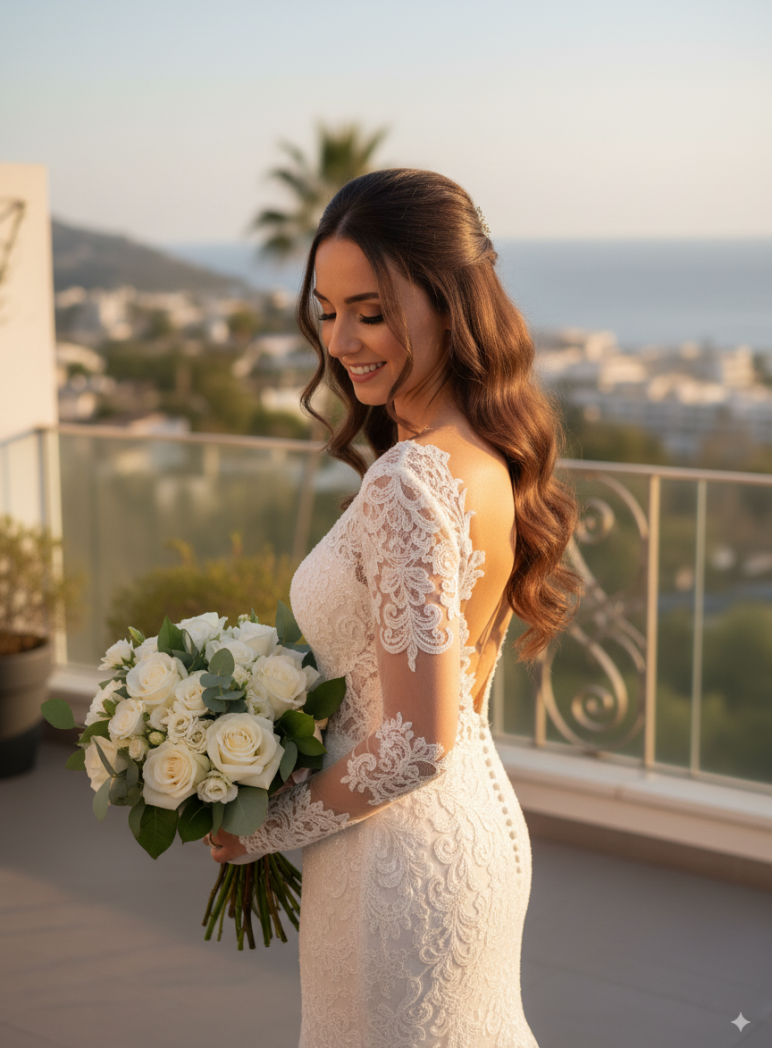 wedding hair stylist Marbella