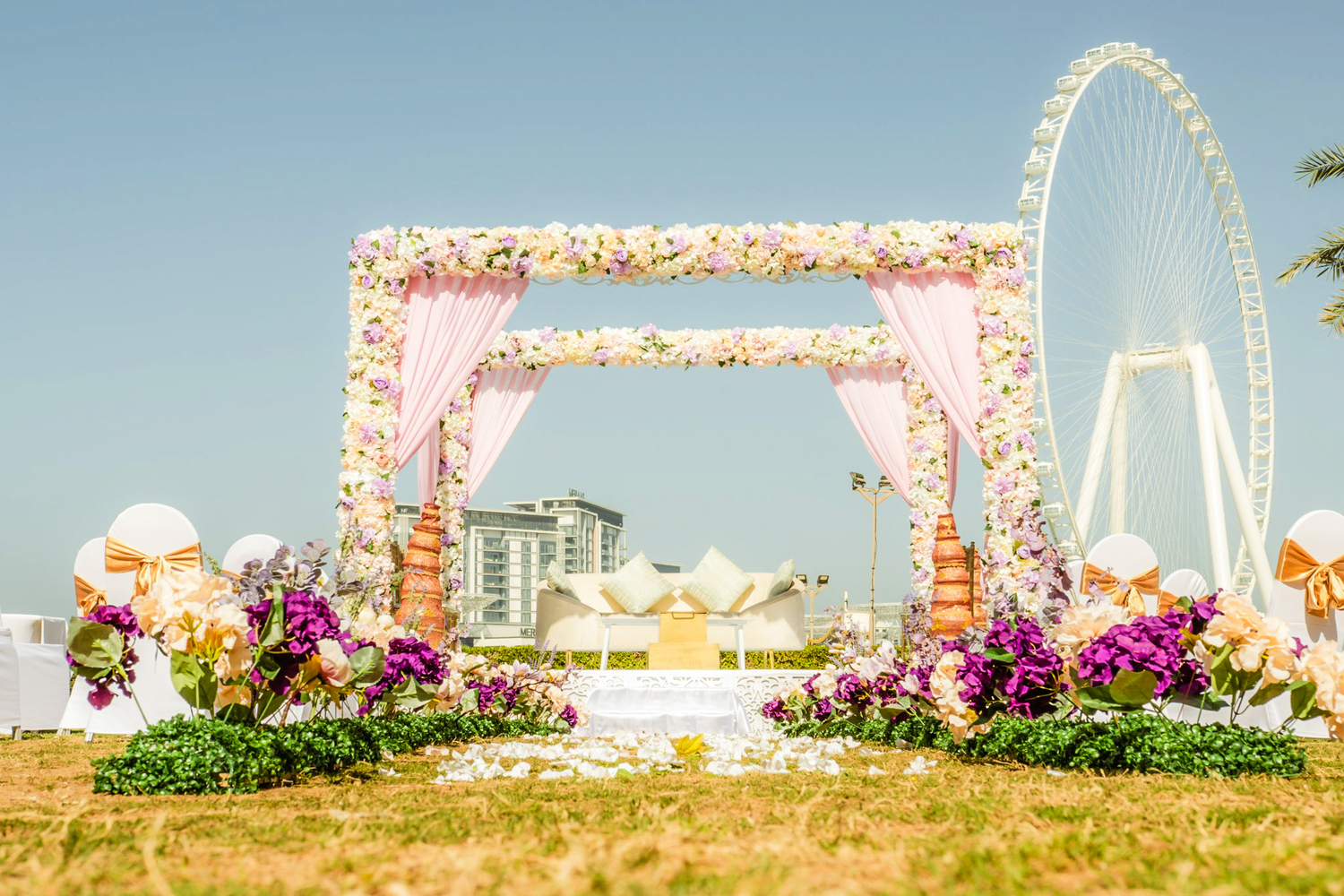 bodas al aire libre