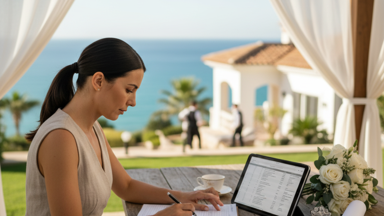 wedding day schedule