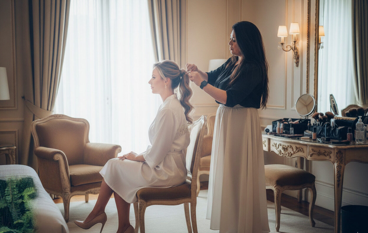 wedding hairstylist marbella, wedding hairstylist marbella, glam waves, glam waves