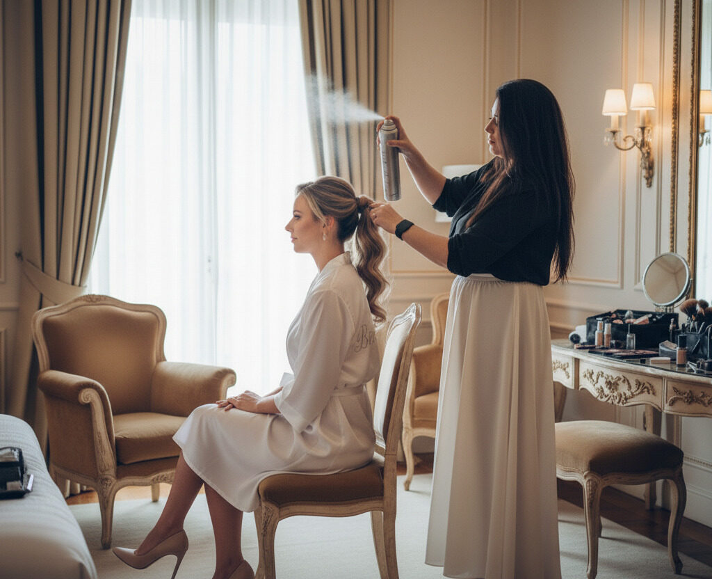 wedding hairstylist, weddings in spain, peinados de boda