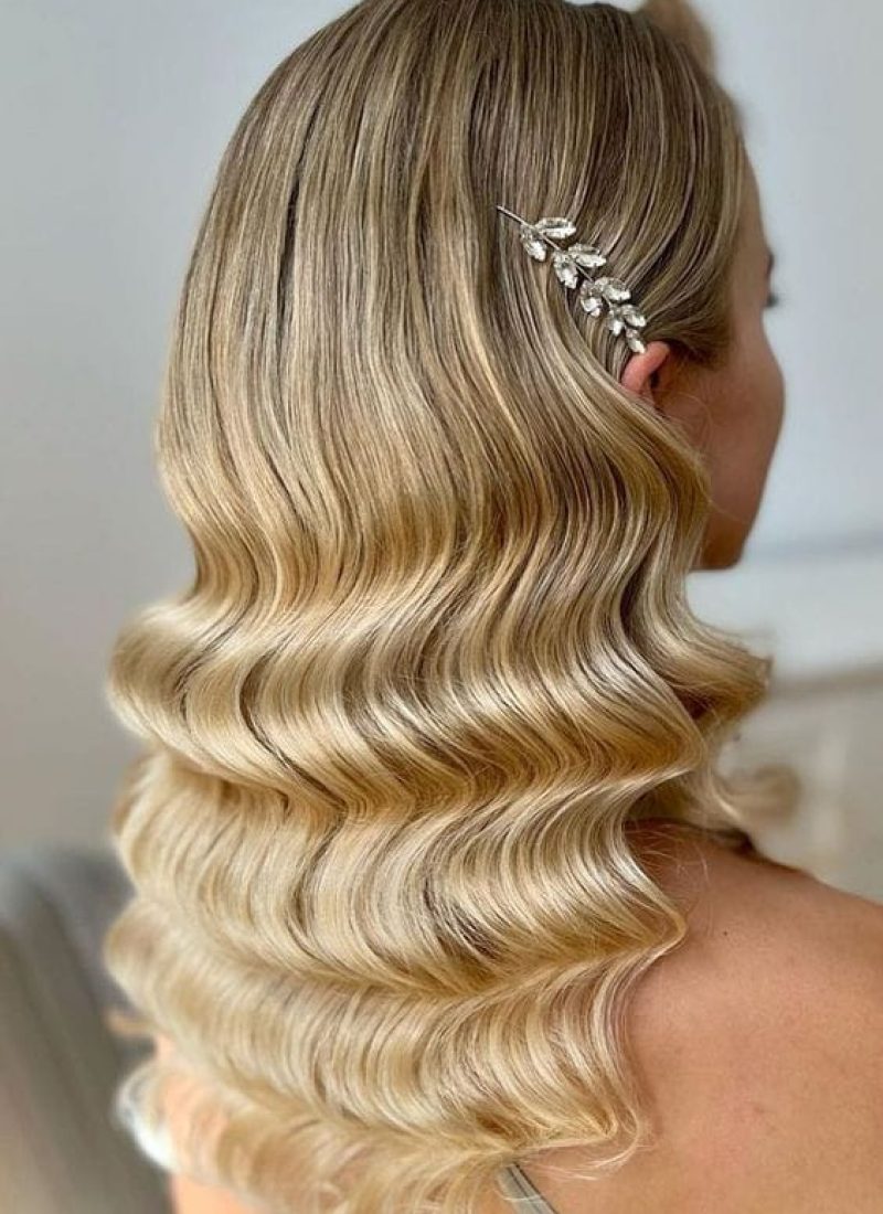 glam waves, hollywood waves