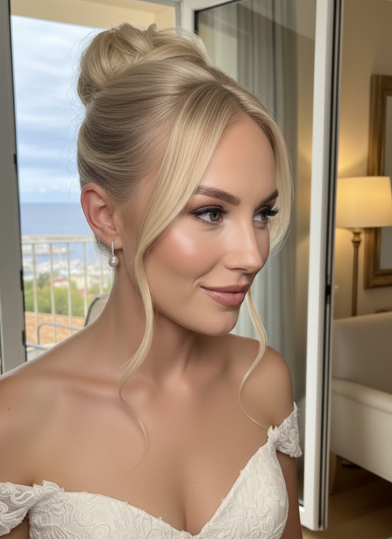 wedding hair stylist Marbella, wedding hair stylist Marbella, bridal marbella