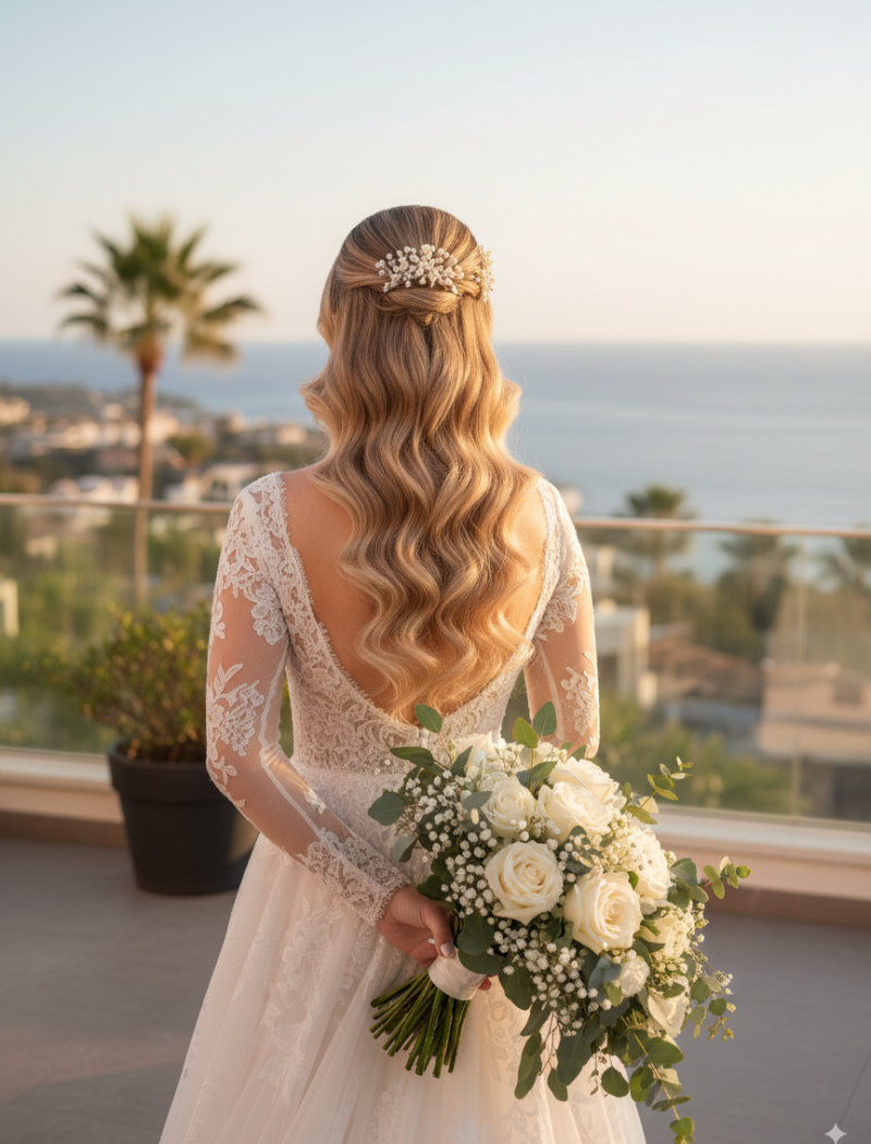 wedding hair stylist Marbella