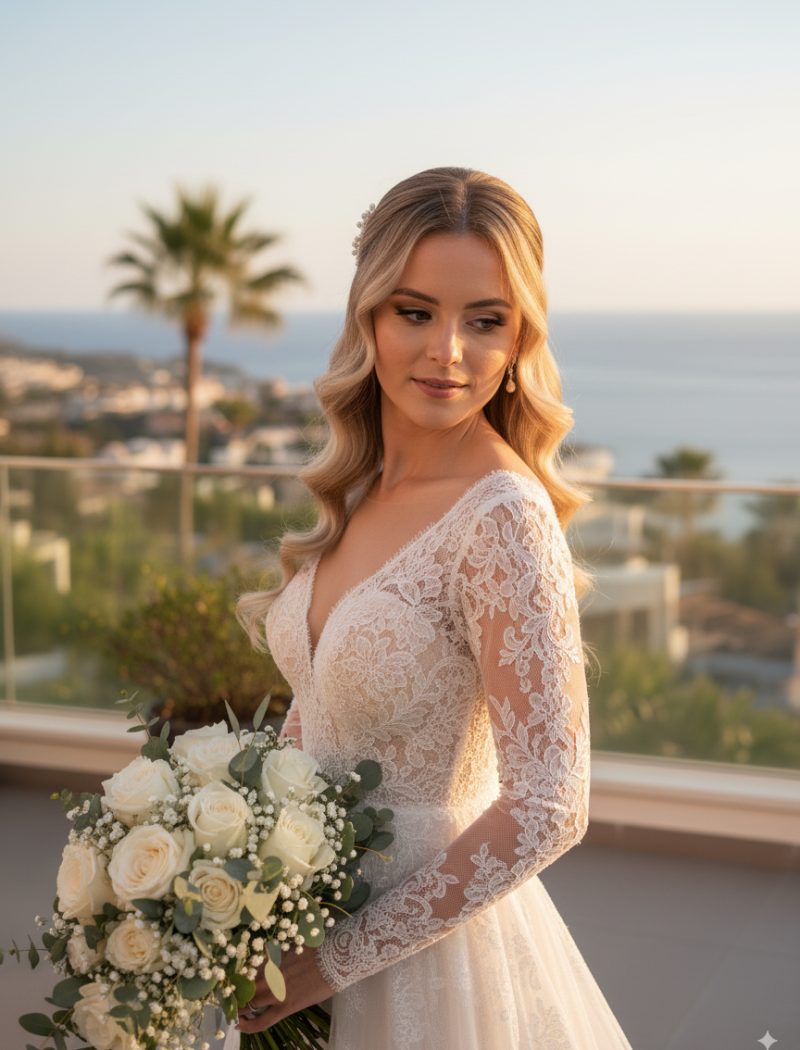 wedding hair stylist Marbella