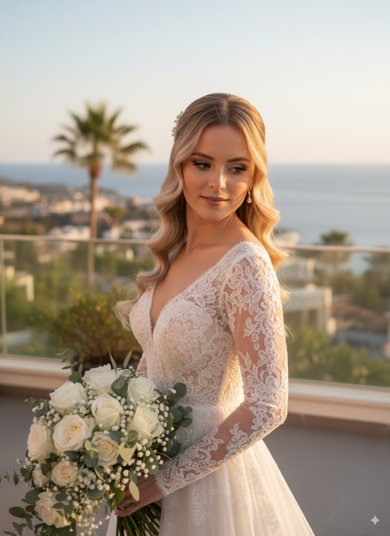 wedding hair stylist Marbella