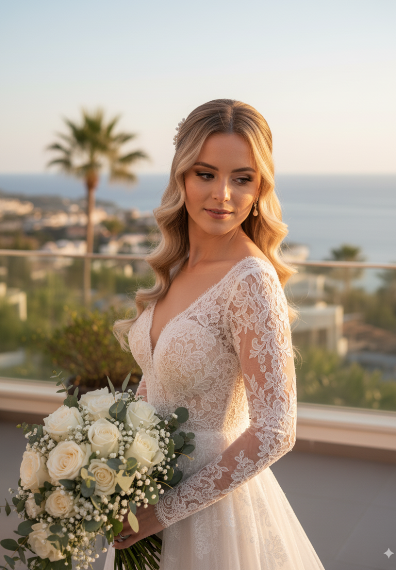 wedding hair stylist Marbella