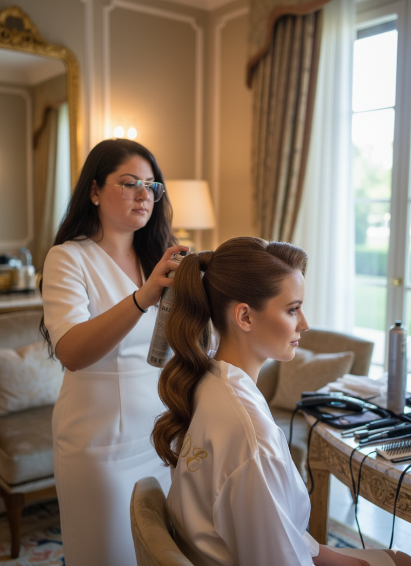 wedding in spain, glam waves